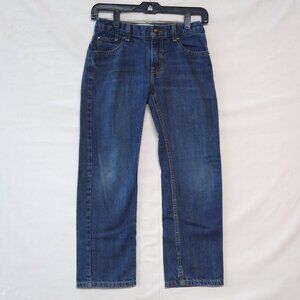 Levi Strauss 505 Women's 10 Reg 25x25 Low Rise Straight Leg Adjustable Waist EUC